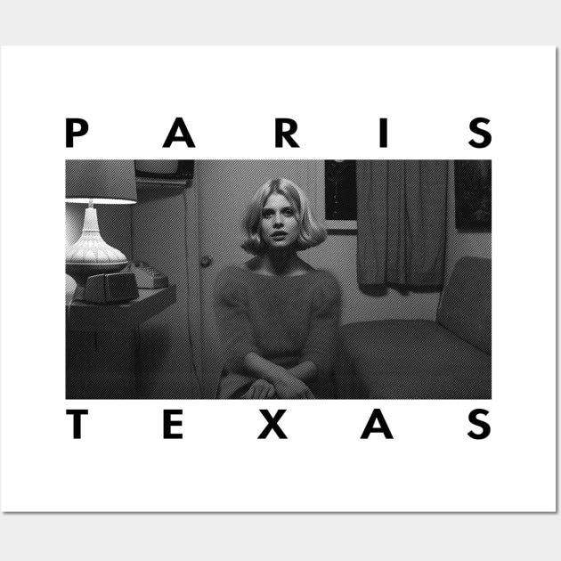 Paris Texas - Retro Wall Art by TheAnchovyman